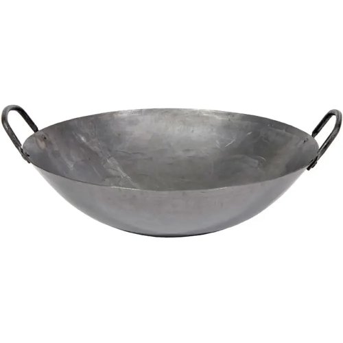 Wok de acero cantones artesanal 30 cm