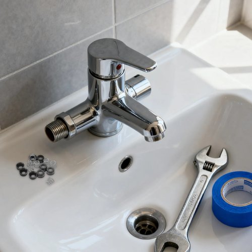 Universeel Kraan Reparatieset – 8 Vervangende Zittingen en Veren voor Badkamerkraan en Keukenkraan, Drupbestendig, DIY Installatie