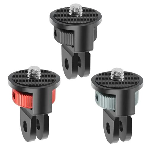 Adattatore mini treppiede con vite 1/4" rotazione 360° per GoPro Insta360