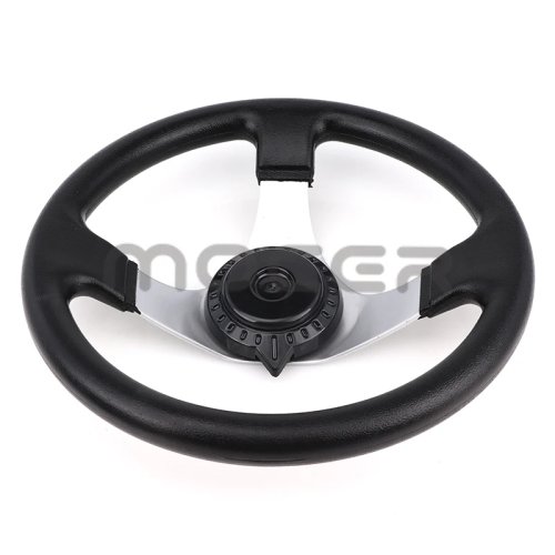 Kierownica 300 mm z nakładką do gokarta, buggy, ATV, UTV - Części DIY