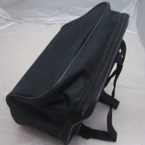 Funda suave para acordeón de 8 bajos y 22 teclas, con dos correas y acolchado grueso de espuma
