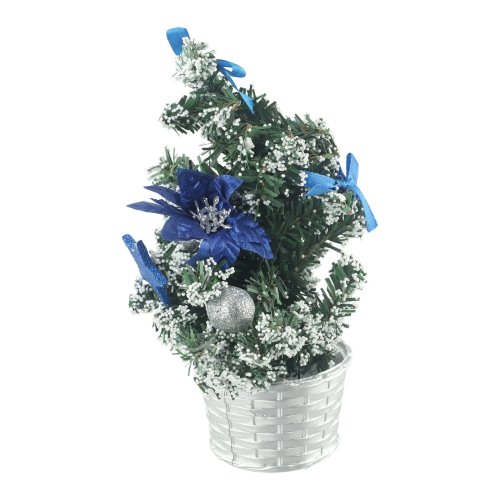 Mini Kerstboom ornament van PVC, draagbare bureaudecoratie voor thuis