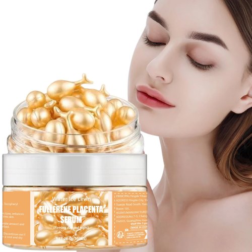 50Pcs Collagen Face Serum Capsules – Anti-Acne, Wrinkle Remover, Firming & Whitening Hyaluronic Acid Essence