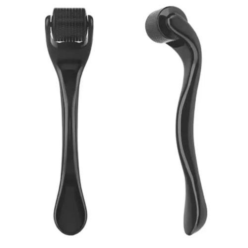 Derma Roller 540 agujas para rostro y cuerpo, herramienta de microagujas para crecimiento de vello y piel, 0.2/0.25/0.3 mm