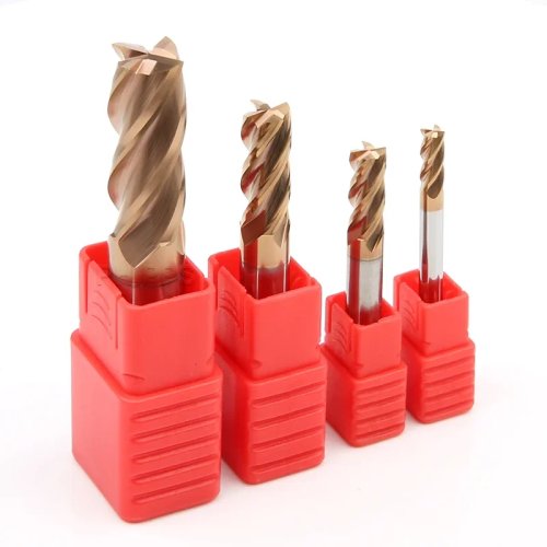 Hartmetall-Schaffräser 4-Schneider für CNC, 3mm Durchmesser, 50mm Länge