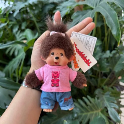 Móc khóa thú bông Kawaii 15cm - Gấu hồng đáng yêu, mềm mại, quà sinh nhật và Giáng sinh