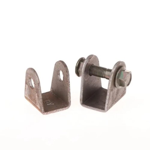 1 Pieza Soporte de Horquilla Plana para Amortiguador con Tornillo para Moto ATV Dirt Pit Bike