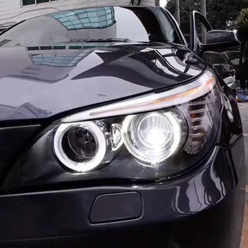 Faróis dianteiros BMW Série 5 E60 2003-2010, Upgrade LED Projetor