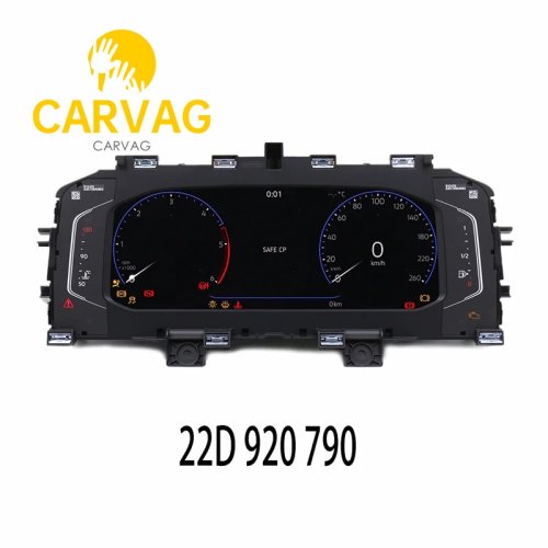LCD Virtual Cockpit for VW Polo Instrument Cluster 22D 920 790
