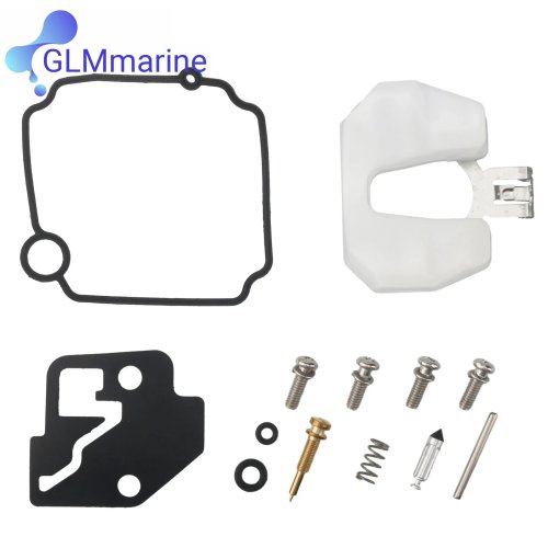 3V1-87122-0 Carburetor Rebuild Kit for Nissan Tohatsu 4-Stroke NSF MSF 8 9.8 HP Outboard Motors - Replaces 3V187122M