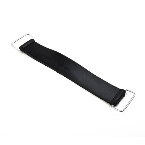 2Pcs Motorcycle Rubber Battery Strap Holder Belt for Honda 18-23cm Excellent Elasticity Tough Rubber Motorcycle Accessories