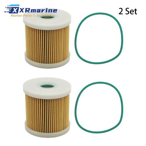 2 Комплекти Паливний Фільтр 90794-46911 Сумісний з Yamaha Honda Човновий Мотор 90794-46871 90794-46913 Паливний Фільтр-Водовідділювач