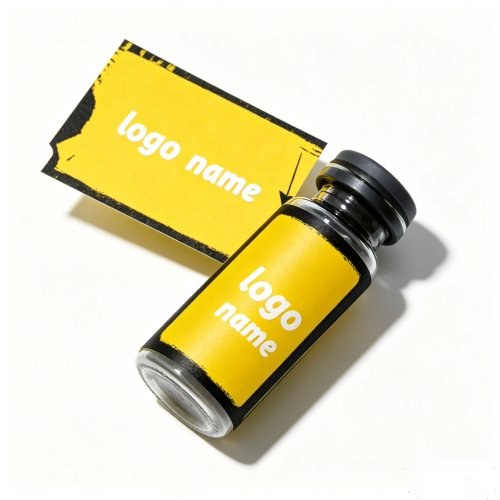 Etiquetas de vinilo impermeables HD personalizadas para viales de 3ml, 5ml y 10ml – cosmética, péptidos y nutracéuticos