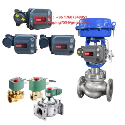 Digital Valve Positioner DVC6200 with Custom Asco 327 3/2-Way Solenoid – Pneumatic Control