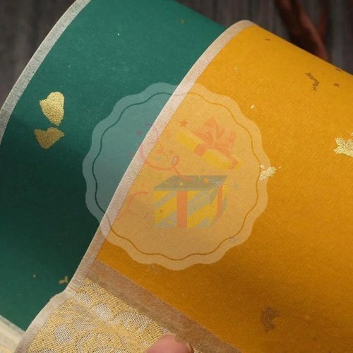 Mini Gilded Batik Blank Hanging Scroll, Mounted Rice Paper for DIY Birthday Handmade Creative Gift Making