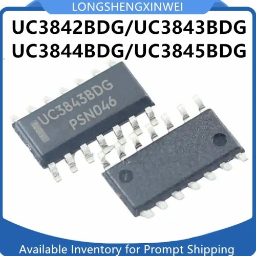1PCS UC3842BDG UC3843B 3844BDG 3845B UC3842BDR2G Chip Regulador Conmutado SOP14