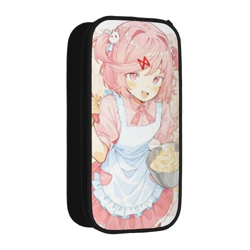 Natsuki DDLC Kawaii Pencil Case – Cute Large Capacity Pen Pouch for Girls & Boys, School Supplies Gift