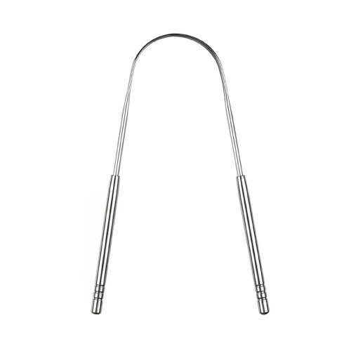3Pcs Stainless Steel Tongue Scraper - Portable Oral Cleaning Tool for Adults & Kids, Daily Mouth Care Accessory