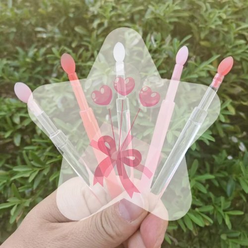 1 Stück Silikon-Lippenpinsel mit weicher Spitze und staubdichter Abdeckung, tragbar für tägliches Make-up und Lipgloss-Auftrag