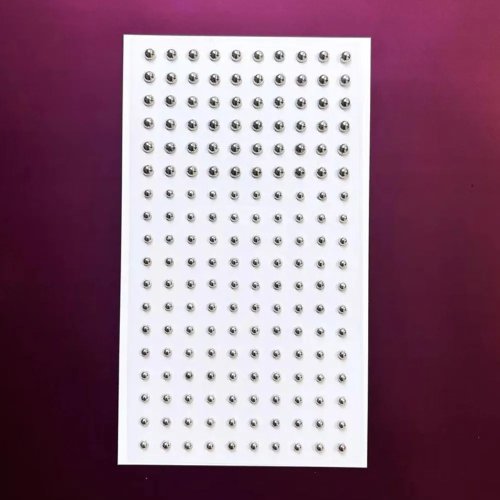 Waterproof Silver Temporary Tattoo Stickers – Self-Adhesive Non-Piercing Jewelry for Lips, Eyebrows, Ears, Nose & Nails (Disposable)