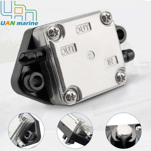 Pompa Bahan Bakar untuk Yamaha 4-Tak 4HP 5HP 6HP & Suzuki DF4 DF5 DF6 & Evinrude Johnson Motor Tempel - 67D-24410-00/01/02/03 15100-91J02 5037518