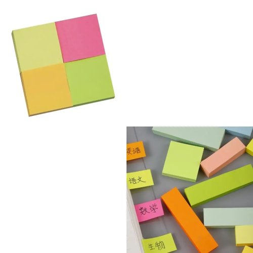 Writable & Repositionable Index Tabs for Notebooks and Books