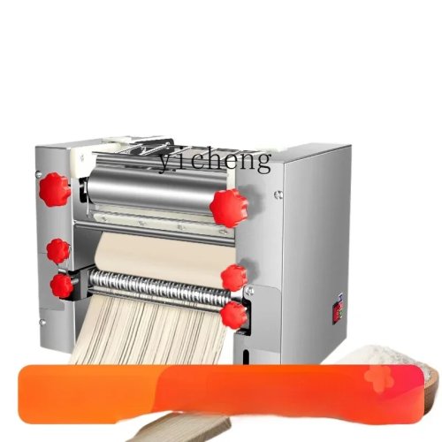 Commercial Electric Noodle Maker, Stainless Steel Dough Kneading & Rolling Machine, Small Pasta Maker, New