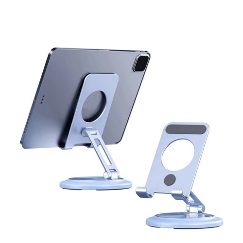 M86K Aluminum Alloy Rotating Universal Desktop Stand for Cell Phone and Tablet