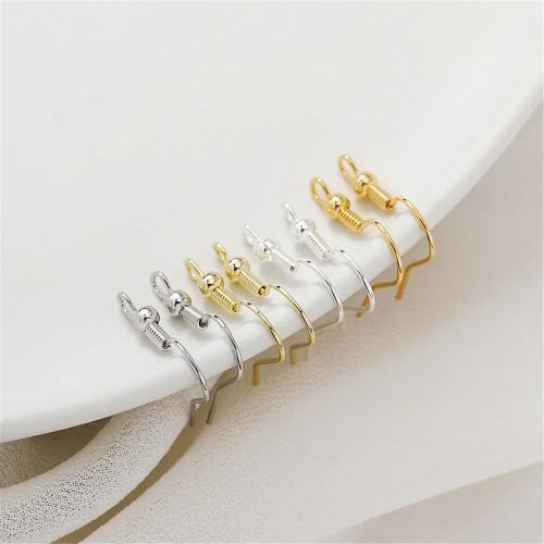 14K/18K vergulde oorhaken met bal voor DIY sieraden maken, accessoires