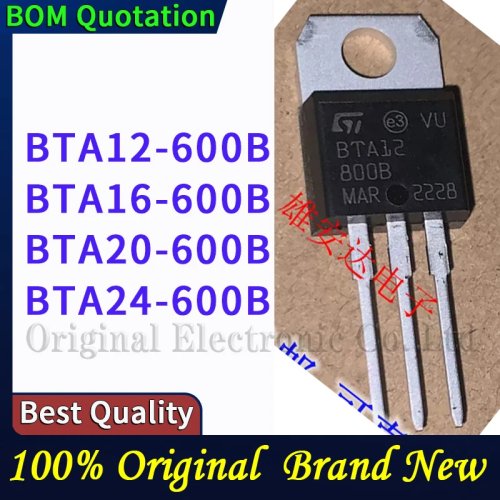 BTA12-600B BTA16-600B BTA20-600B BTA24-600B Triac PC Shell