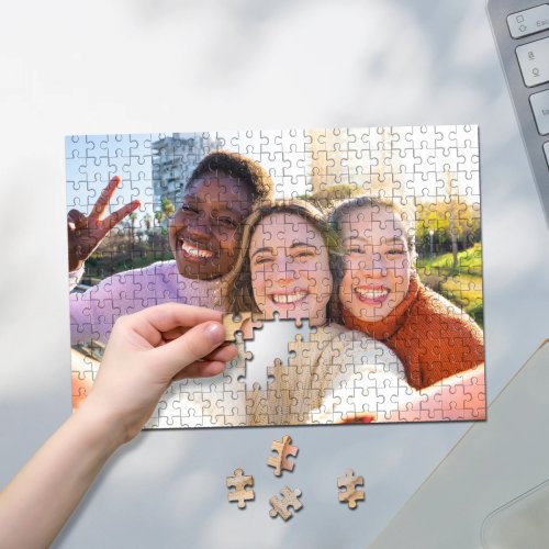 Puzzle Fotografico Personalizzato - Puzzle con Foto di Famiglia - Idea Regalo (35/300/500/1000 pezzi)