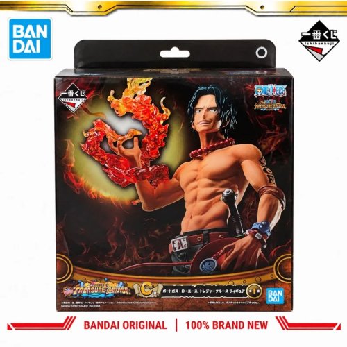 Bandai Original Ichiban Kuji One Piece Portgas D. Ace Action Figure - Brand New Boxed Anime Collectible Toy