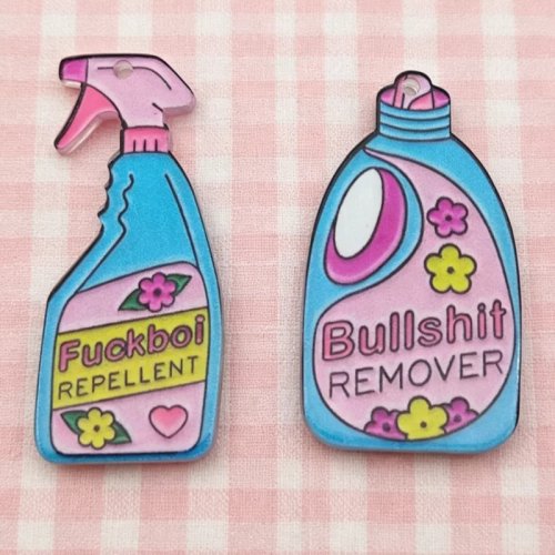 10 uds. Dijes de acrílico de detergente, accesorios DIY para joyería, collar, pendientes, colgante, llavero