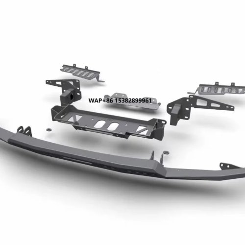 Lexus LX570 2012-2015 Heavy-Duty Hidden Blade Front & Rear Bumper Side Steps Carbon Steel Off-Road