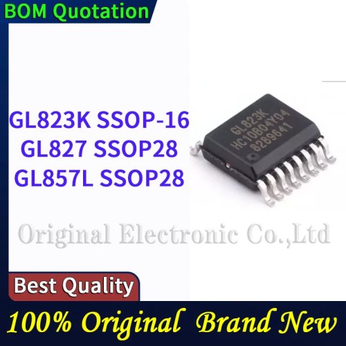 IC GL823K SSOP-16, GL827 SSOP28, GL857L SSOP28, PC shell