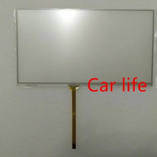 7 Inch Touch Screen Glass Panel for Nissan X-Trail Tiida Car DVD GPS Navigation (8 Pins, 165x92mm)