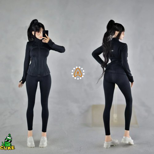 1/6 Scale Female Action Figure Clothing Set - Jacket, Top, Shorts, Leggings & Pants for 12" VCD01/03 Body