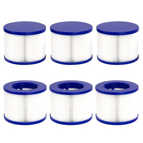 75 x 100 mm Filterkartusche für Arebos Whirlpool Clever Spa Pool, aufblasbarer Massage-Whirlpool