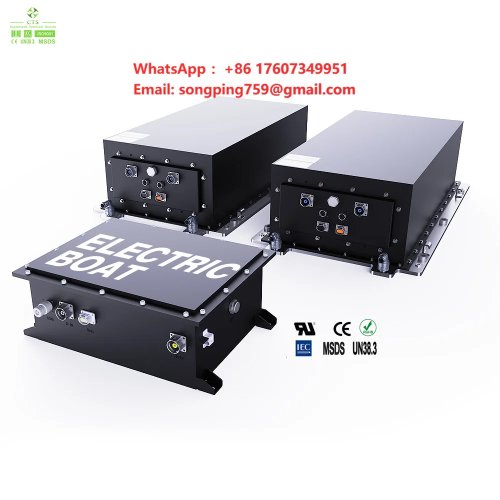 Hoogspannings LiFePO4-marinebatterij 512V 314Ah Deep Cycle voor elektrische catamaran- en jachtvoortstuwing