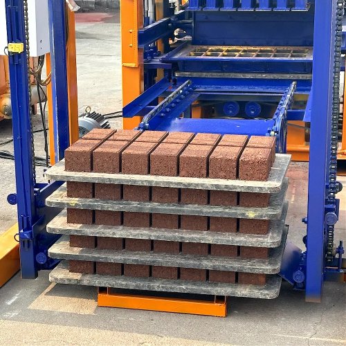 Concrete Block Making Machine with Stable Vibration for Small Cement Plant Brick Molding