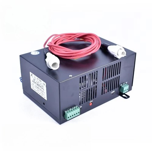 Fuente de alimentación láser CO2 HY-T60 60W 110V/220V para máquina de grabado y corte CO2