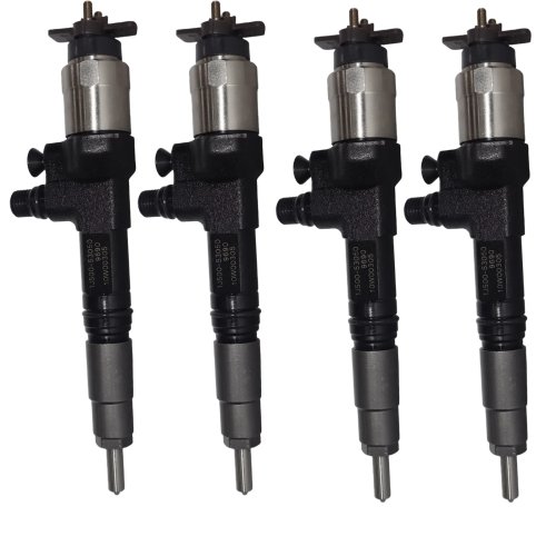 4 wtryskiwacze paliwa do Kubota V3800 V3800T V3800-CR silnik 3.8L M9960 M108S SVL90-2 Bobcat S750 S770 S850 T750 T770 095000-9690