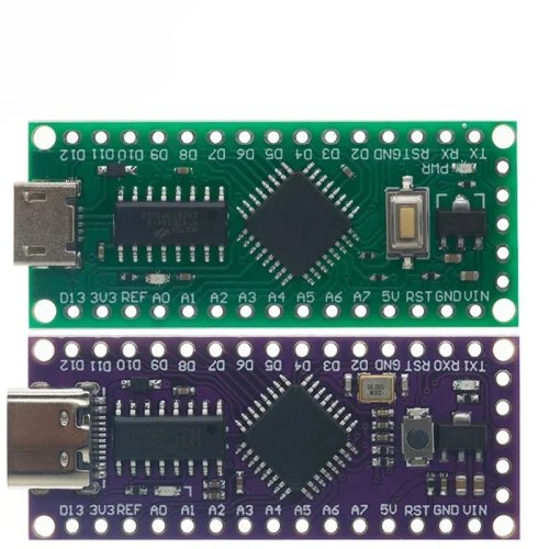 LGT8F328P MiniEVB Development Board, Type-C/Micro USB, Compatible with Arduino Nano V3.0, CH9340C/HT42B534-1