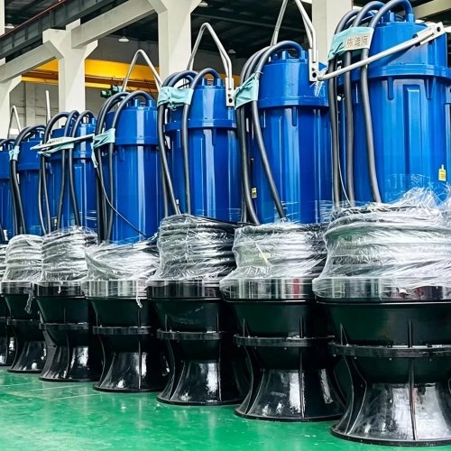Submersible Axial Flow Pump 900mm 132KW for Flood Control High Discharge Drainage
