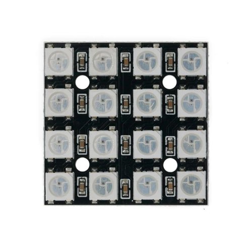 16Bit RGB 4x4 LED Matrix Module WS2812B WS2812 5050 Integrated Driver for Arduino