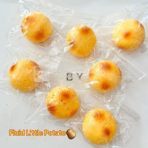 Simulation Potato Squeeze Toy - Slow Rising Soft Stress Relief Fidget Toy for Kids & Adults, Office Desk Relaxation Gift