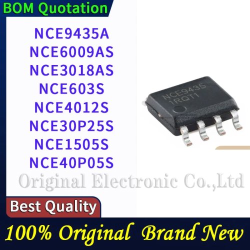 NCE9435A NCE6009AS NCE3018AS NCE603S NCE4012S NCE30P25S NCE1505S NCE40P05S PC Shell Kit di transistor MOSFET