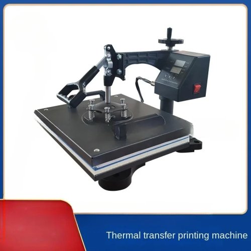 Manual Heat Transfer Machine 2938 Blue 2-in-1 Heat Press Machine