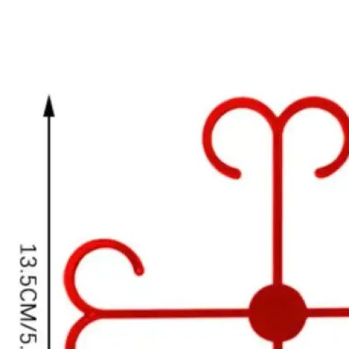 Indoor Plant Support Tool with Double Hook Design for Training Stems & Enhancing Airflow Around Potted Plants