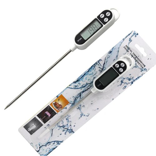 Digital Food Thermometer TP300 – Instant Read Probe for Meat, Water, Oil, BBQ and Oven Cooking